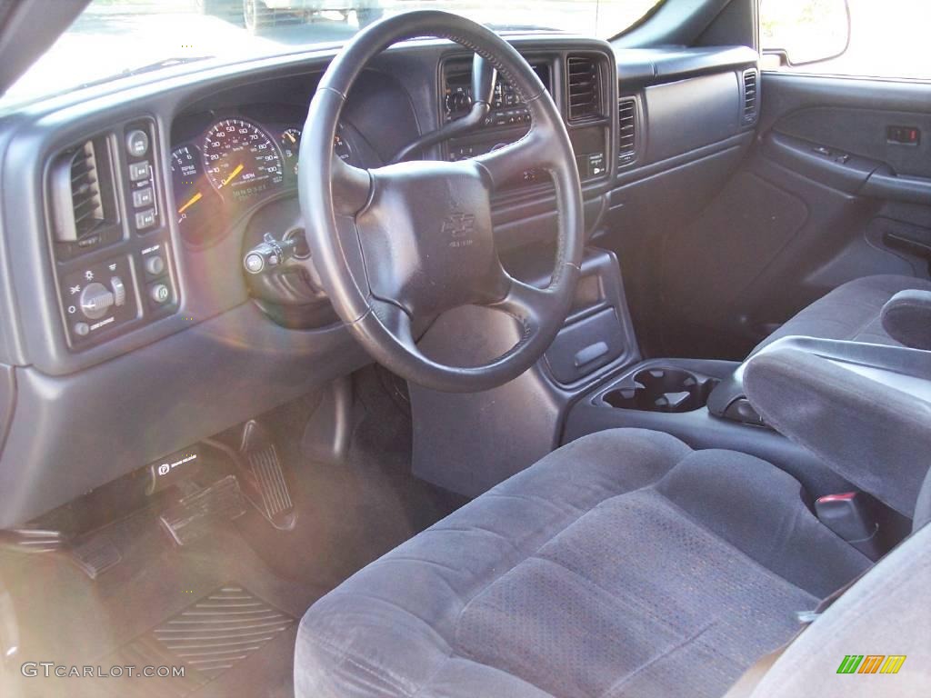 2000 Silverado 1500 LS Extended Cab 4x4 - Light Pewter Metallic / Graphite photo #31