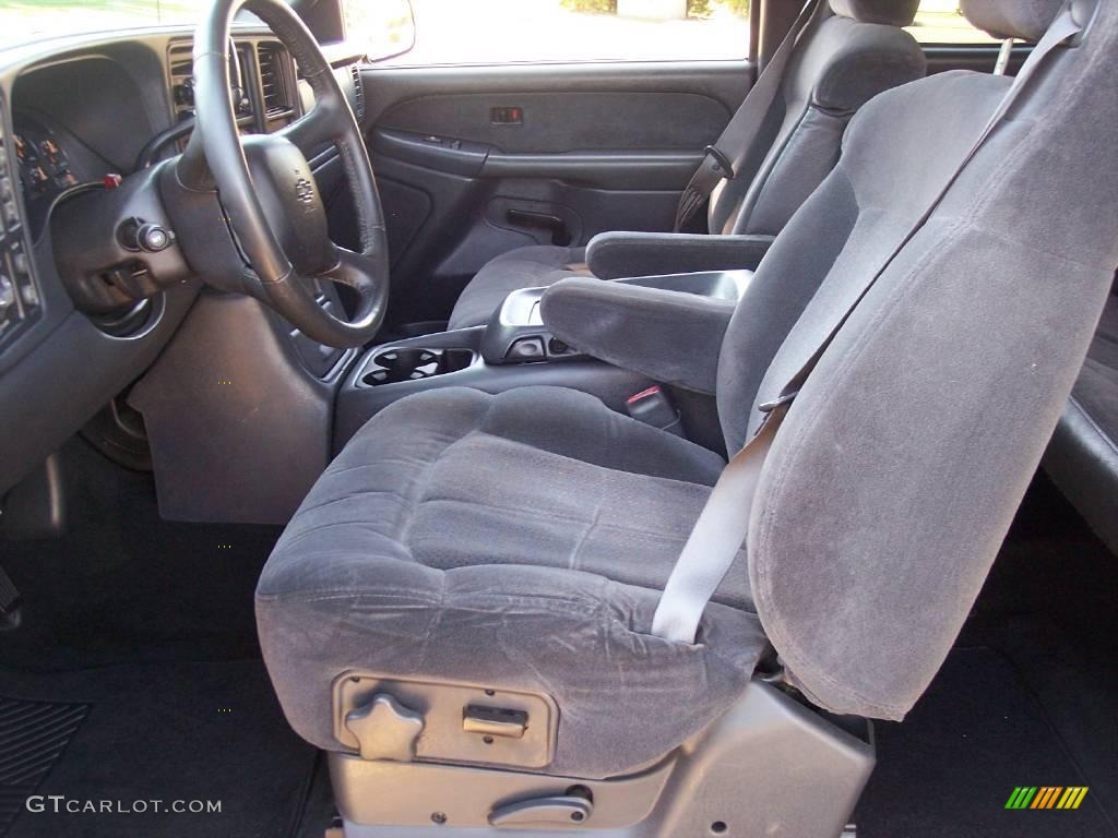 2000 Silverado 1500 LS Extended Cab 4x4 - Light Pewter Metallic / Graphite photo #32