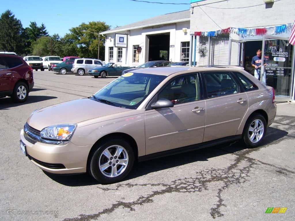 2005 Malibu Maxx LS Wagon - Light Driftwood Metallic / Neutral Beige photo #8