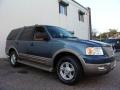 2003 Medium Wedgewood Blue Metallic Ford Expedition Eddie Bauer 4x4  photo #5