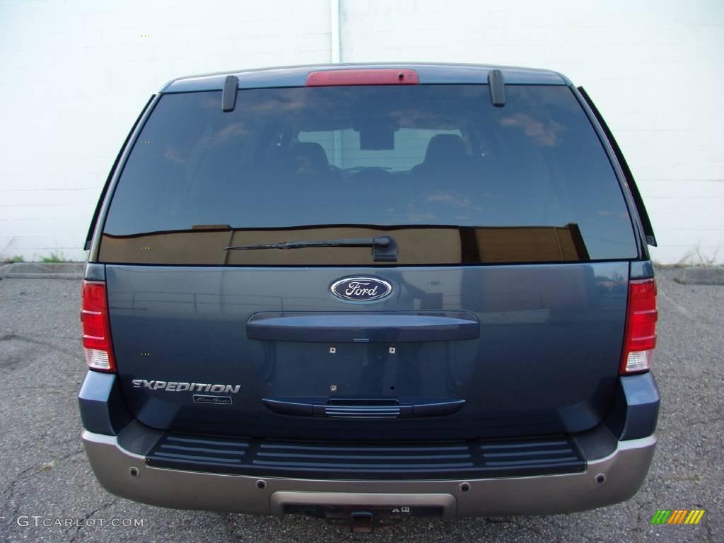 2003 Expedition Eddie Bauer 4x4 - Medium Wedgewood Blue Metallic / Medium Parchment photo #8