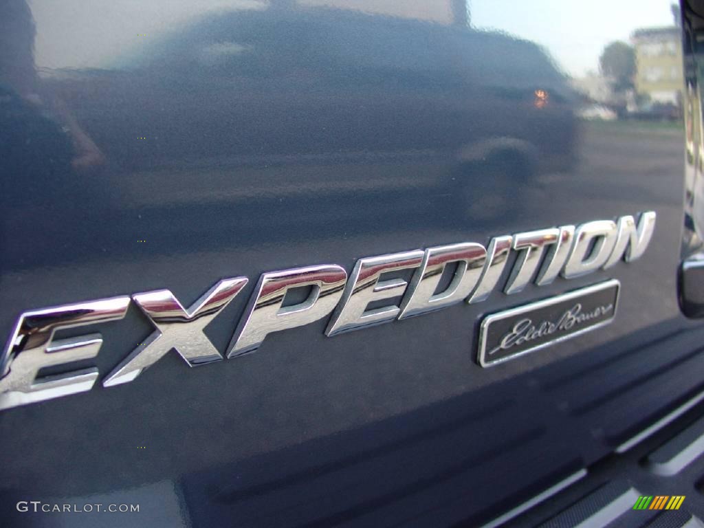 2003 Expedition Eddie Bauer 4x4 - Medium Wedgewood Blue Metallic / Medium Parchment photo #11