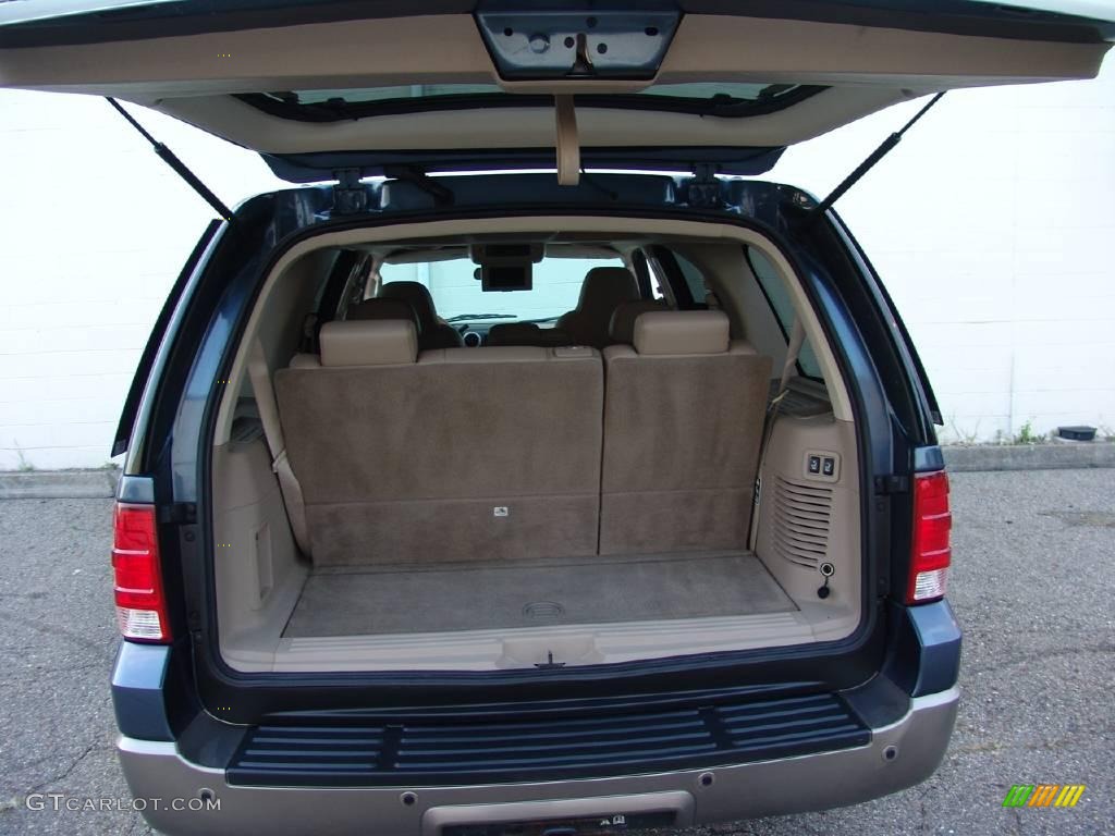 2003 Expedition Eddie Bauer 4x4 - Medium Wedgewood Blue Metallic / Medium Parchment photo #14