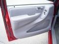 2007 Inferno Red Crystal Pearl Dodge Caravan SXT  photo #7