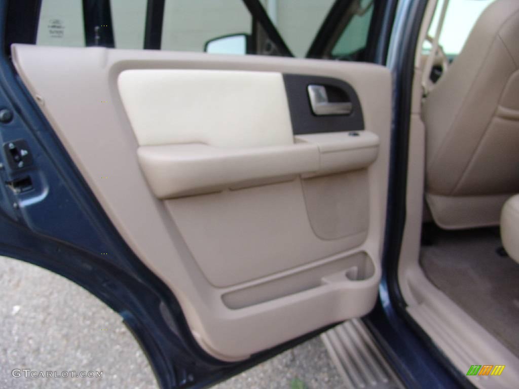 2003 Expedition Eddie Bauer 4x4 - Medium Wedgewood Blue Metallic / Medium Parchment photo #21