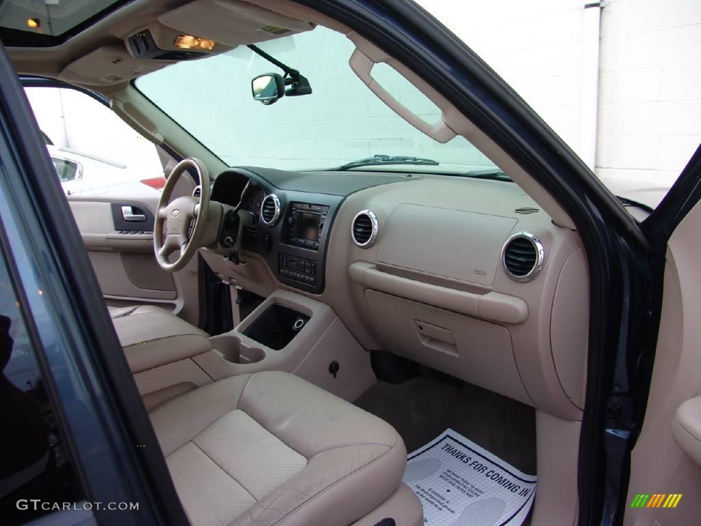 2003 Expedition Eddie Bauer 4x4 - Medium Wedgewood Blue Metallic / Medium Parchment photo #25