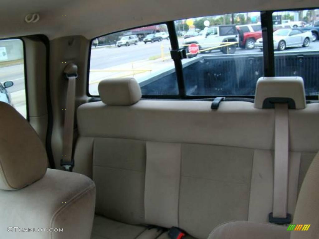 2005 F150 XLT SuperCab - Dark Toreador Red Metallic / Tan photo #29