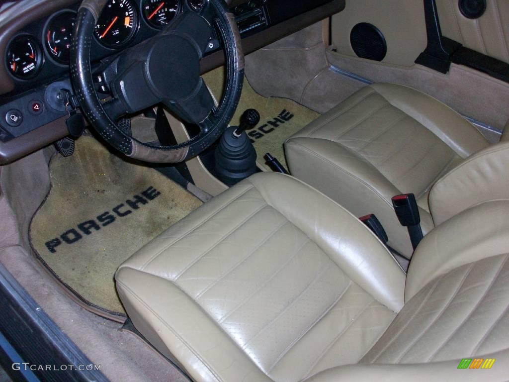 1981 911 SC Targa - Light Blue Metallic / Beige photo #10