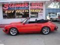 Guards Red 1985 Porsche 911 Carrera Cabriolet