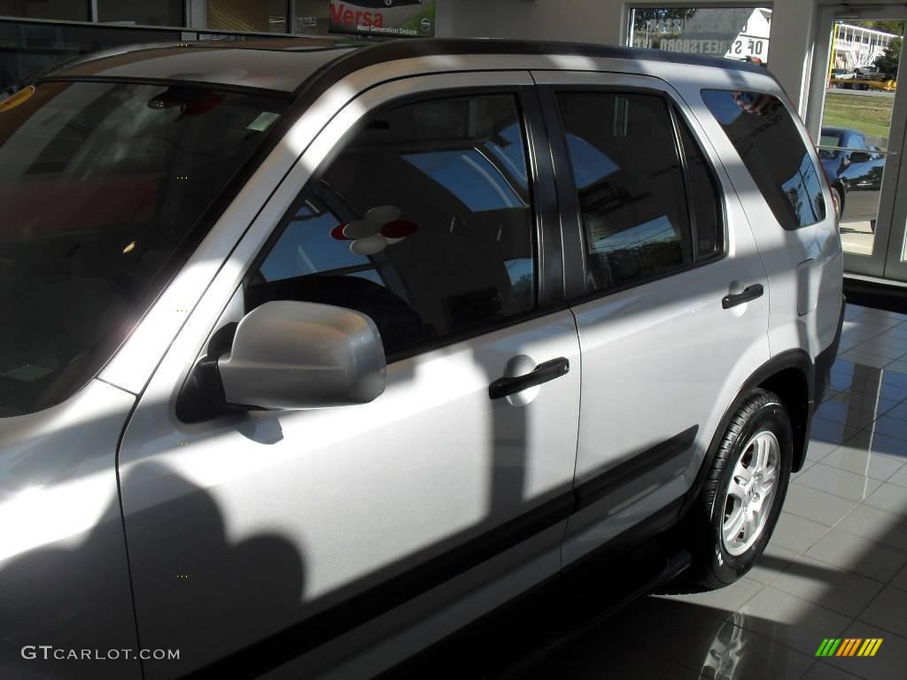 2004 CR-V EX 4WD - Satin Silver Metallic / Black photo #8