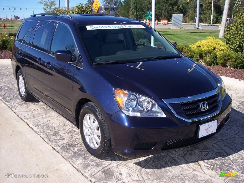 2008 Odyssey EX-L - Baltic Blue Pearl / Gray photo #1