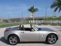 2008 Cool Silver Pontiac Solstice Roadster  photo #12