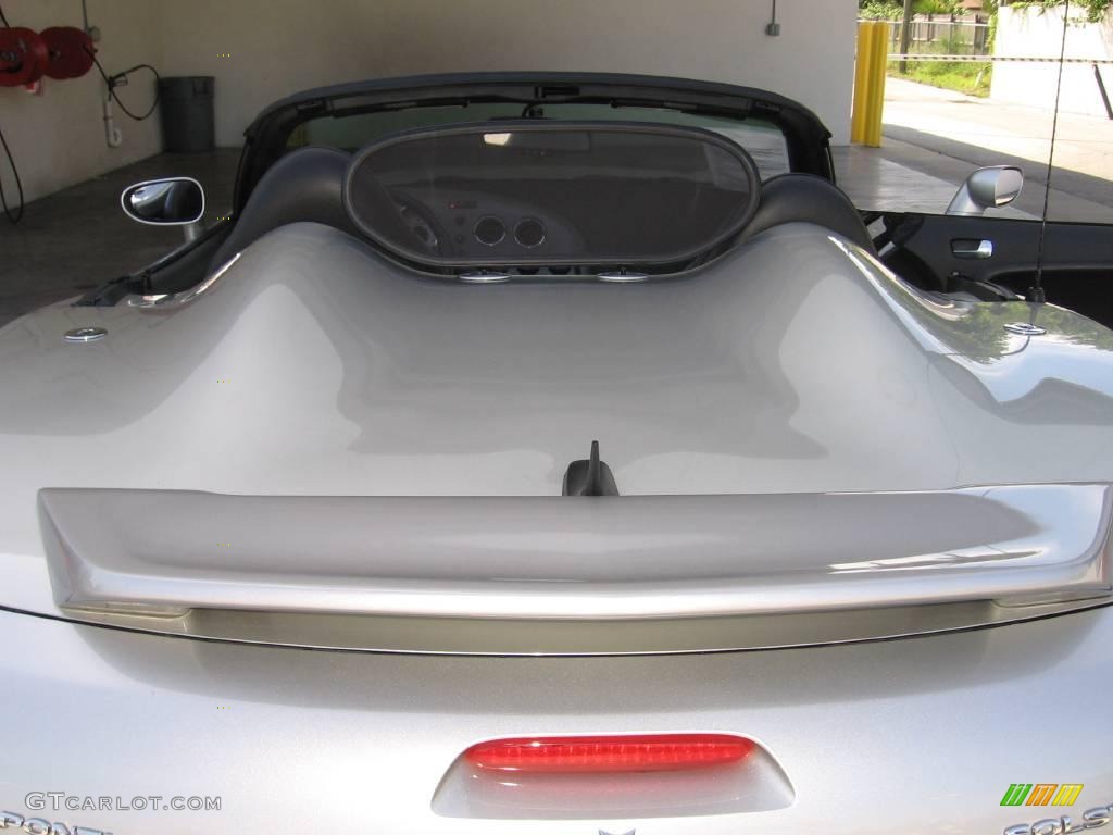 2008 Solstice Roadster - Cool Silver / Ebony photo #22