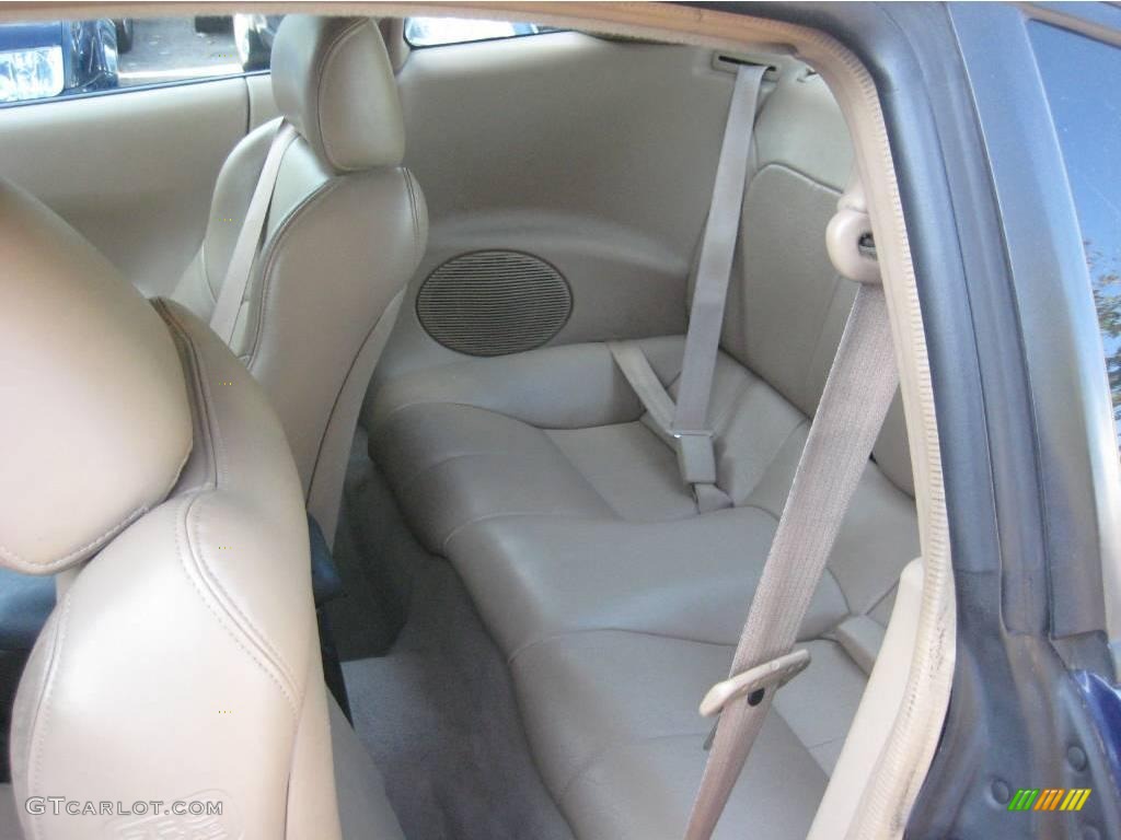 2001 Eclipse GT Coupe - Huntington Blue Pearl / Beige photo #14
