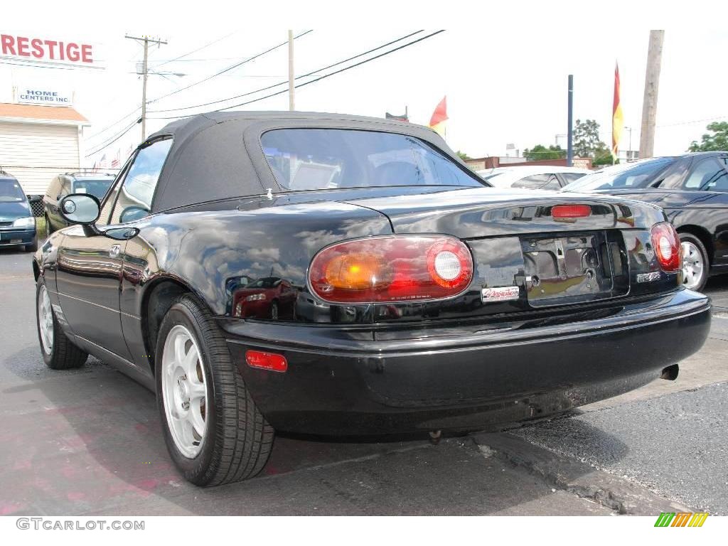 1995 MX-5 Miata Roadster - Brilliant Black / Black photo #11