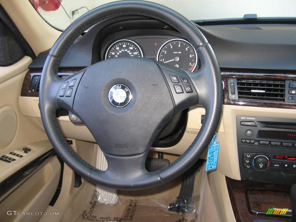 2006 3 Series 325i Sedan - Alpine White / Beige photo #8