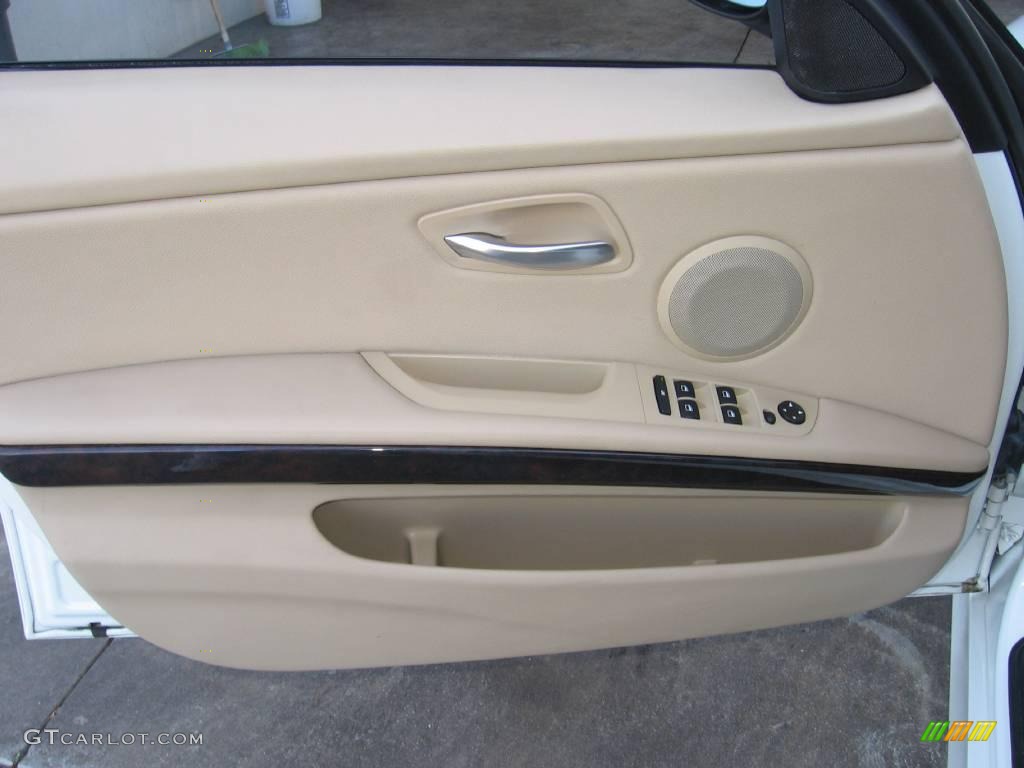 2006 3 Series 325i Sedan - Alpine White / Beige photo #12