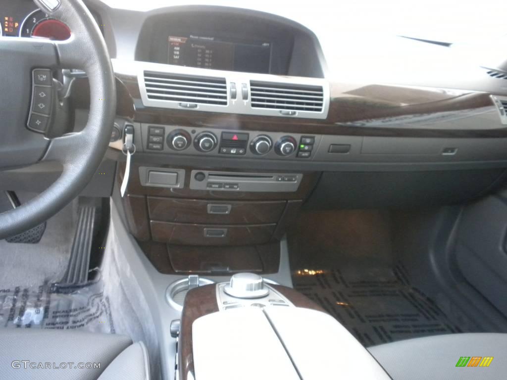 2006 7 Series 750Li Sedan - Titanium Silver Metallic / Basalt Grey/Flannel Grey photo #13