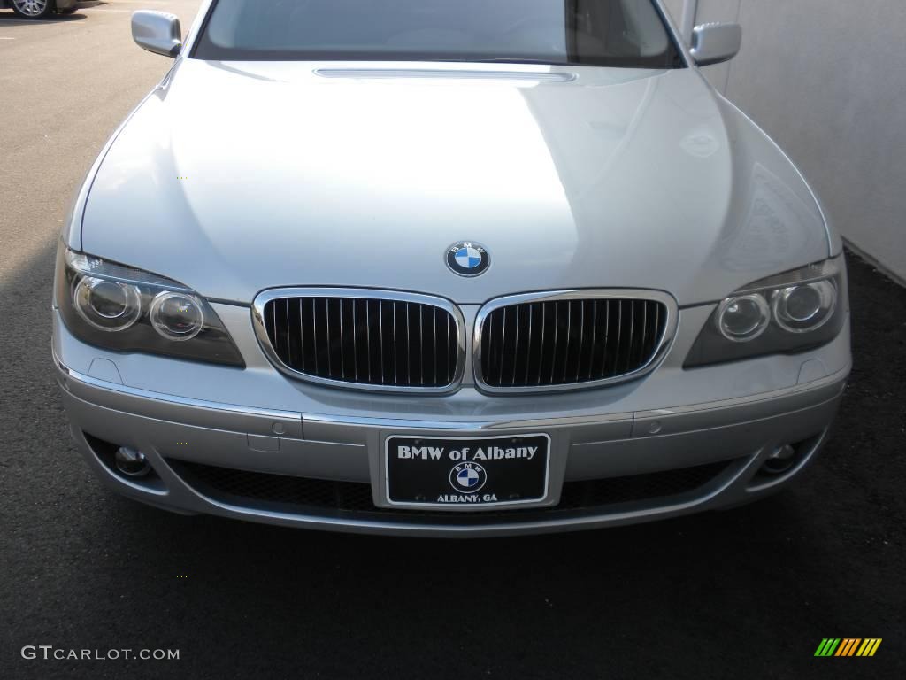 2006 7 Series 750Li Sedan - Titanium Silver Metallic / Basalt Grey/Flannel Grey photo #22