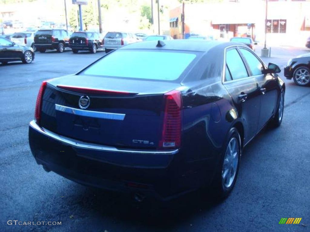 2009 CTS 4 AWD Sedan - Black Raven / Ebony photo #5