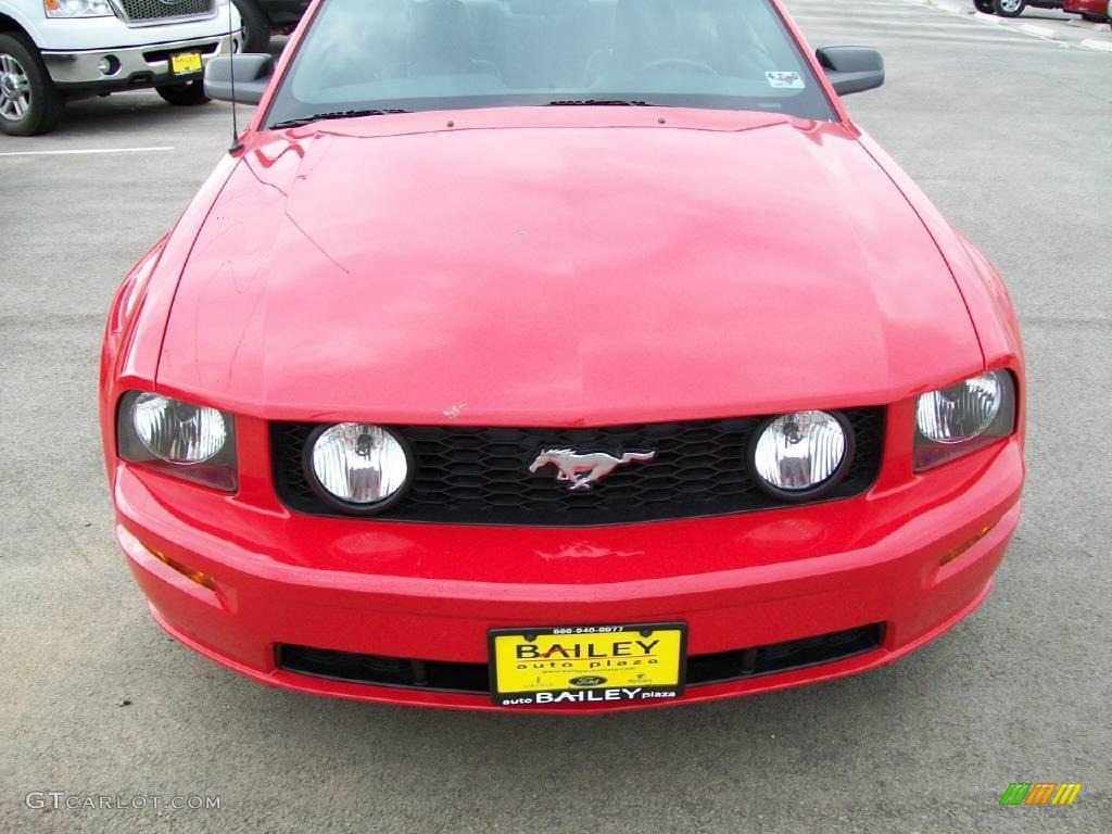 Torch Red Ford Mustang