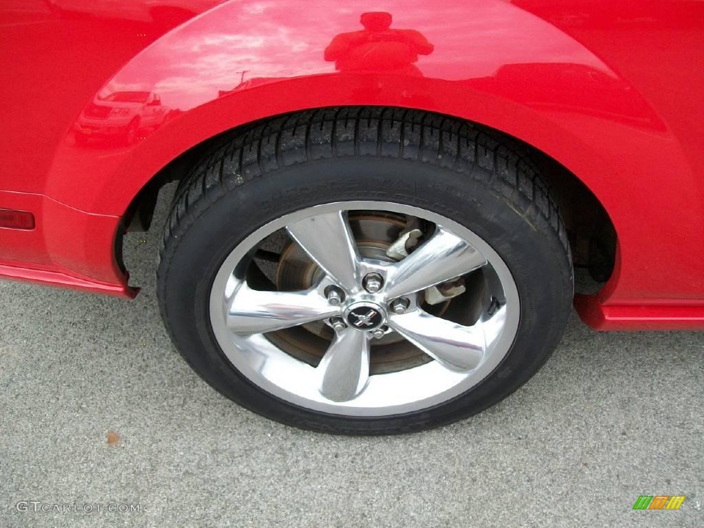 2006 Mustang GT Premium Coupe - Torch Red / Dark Charcoal photo #7