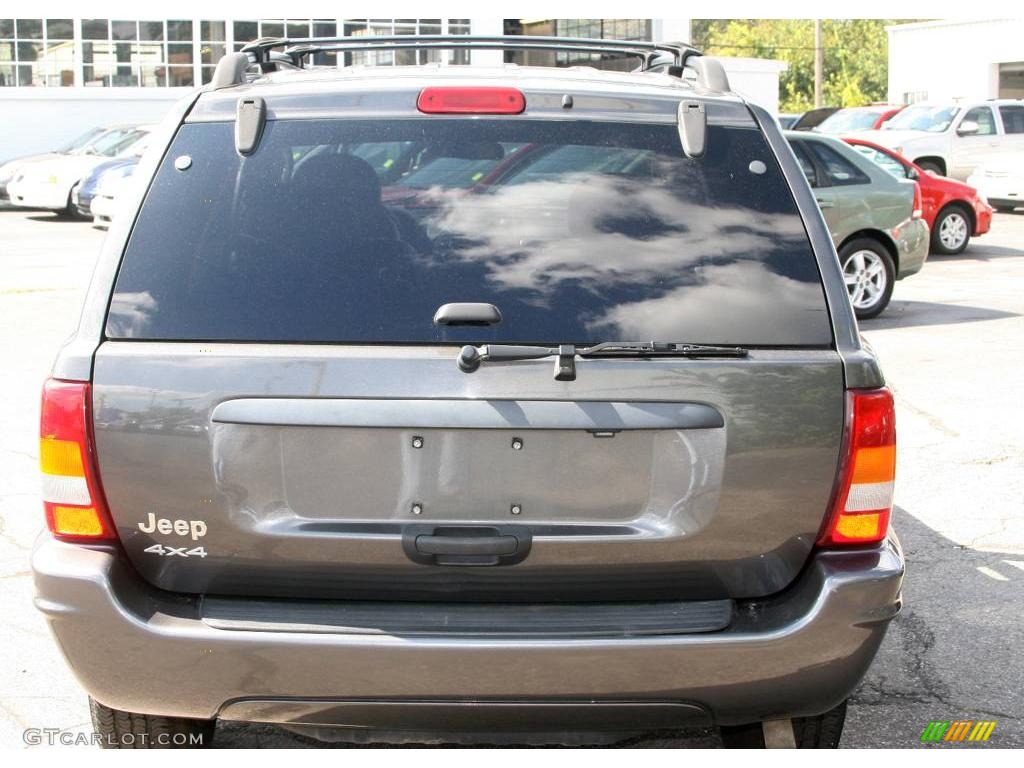 2004 Grand Cherokee Laredo 4x4 - Graphite Metallic / Dark Slate Gray photo #7