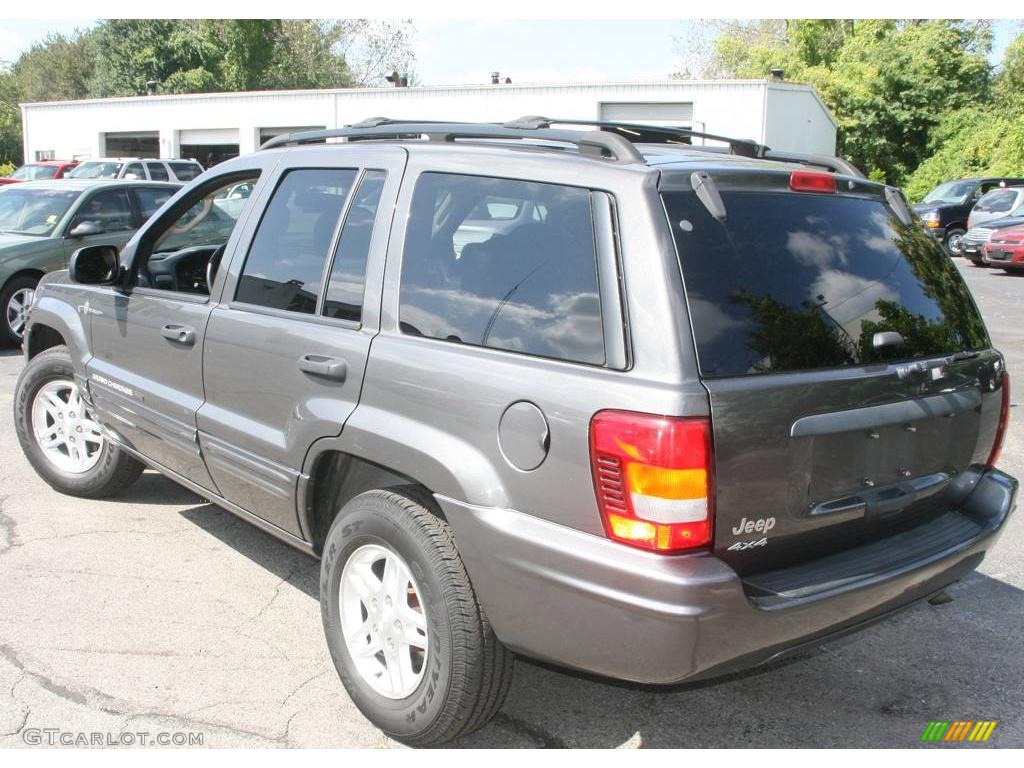 2004 Grand Cherokee Laredo 4x4 - Graphite Metallic / Dark Slate Gray photo #8