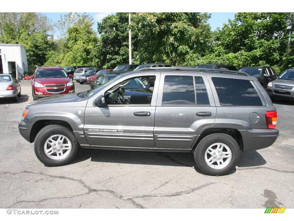 2004 Grand Cherokee Laredo 4x4 - Graphite Metallic / Dark Slate Gray photo #9