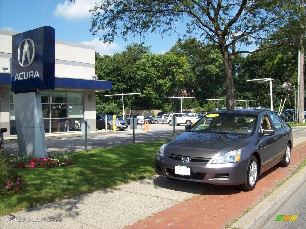 2007 Accord EX Sedan - Carbon Bronze Pearl / Ivory photo #1