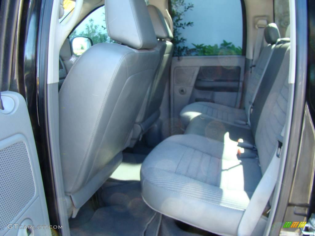 2008 Ram 1500 Lone Star Edition Quad Cab - Brilliant Black Crystal Pearl / Medium Slate Gray photo #13
