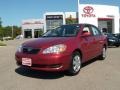 2005 Impulse Red Toyota Corolla LE  photo #1