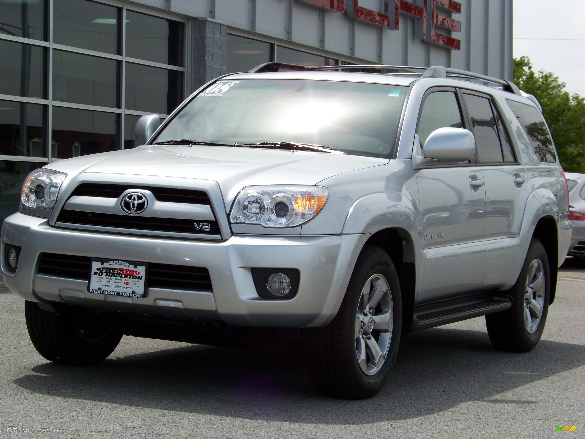 2008 Titanium Metallic Toyota 4runner Limited 4x4 182694