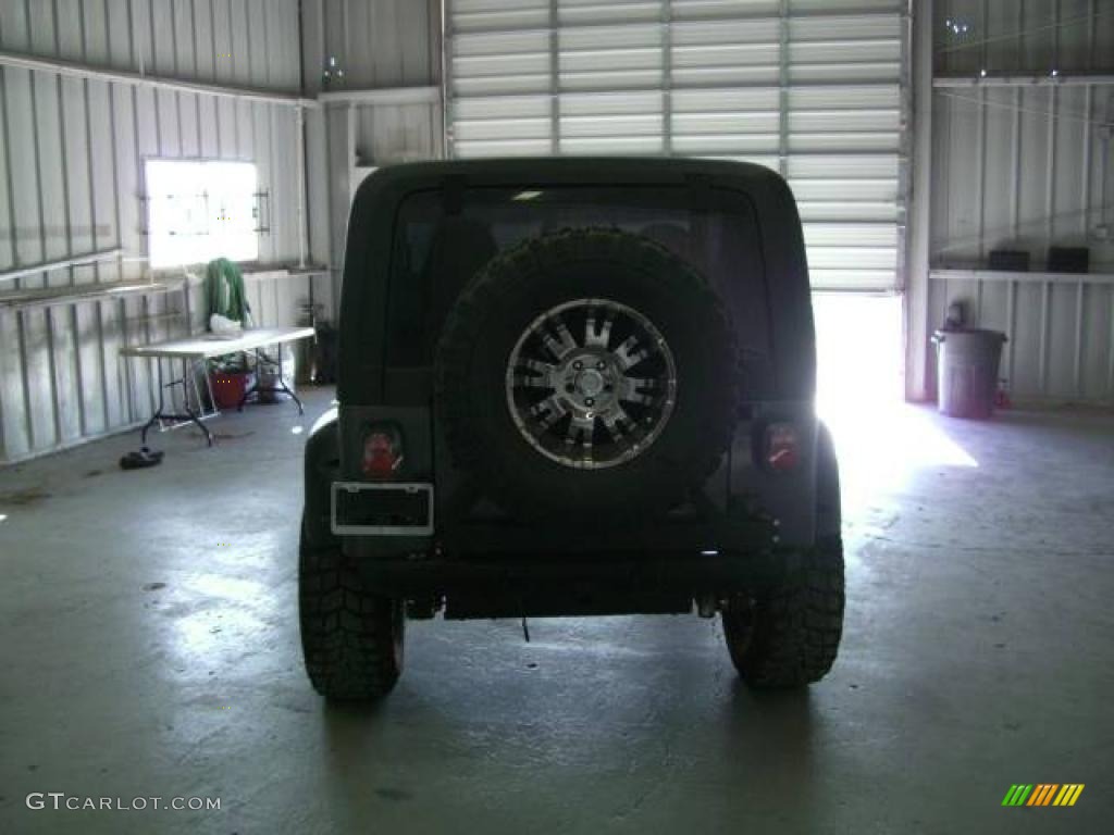1990 Wrangler Laredo 4x4 - Charcoal Gray Metallic / Gray photo #4