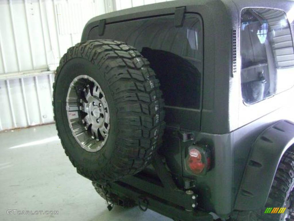 1990 Wrangler Laredo 4x4 - Charcoal Gray Metallic / Gray photo #13