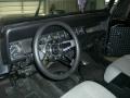 1990 Charcoal Gray Metallic Jeep Wrangler Laredo 4x4  photo #21