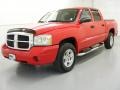 2007 Flame Red Dodge Dakota SLT Quad Cab  photo #1