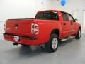 2007 Flame Red Dodge Dakota SLT Quad Cab  photo #5