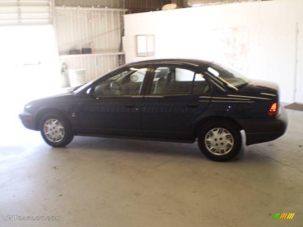 1998 S Series SL1 Sedan - Dark Blue Pearl Metallic / Black/Gray photo #3