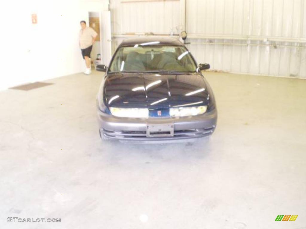 1998 S Series SL1 Sedan - Dark Blue Pearl Metallic / Black/Gray photo #4