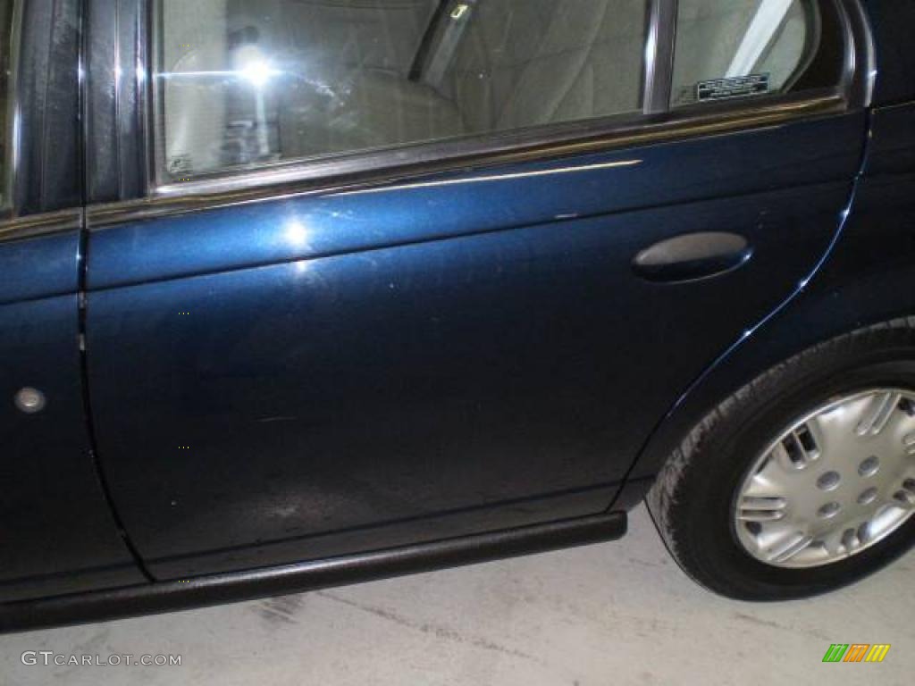 1998 S Series SL1 Sedan - Dark Blue Pearl Metallic / Black/Gray photo #9
