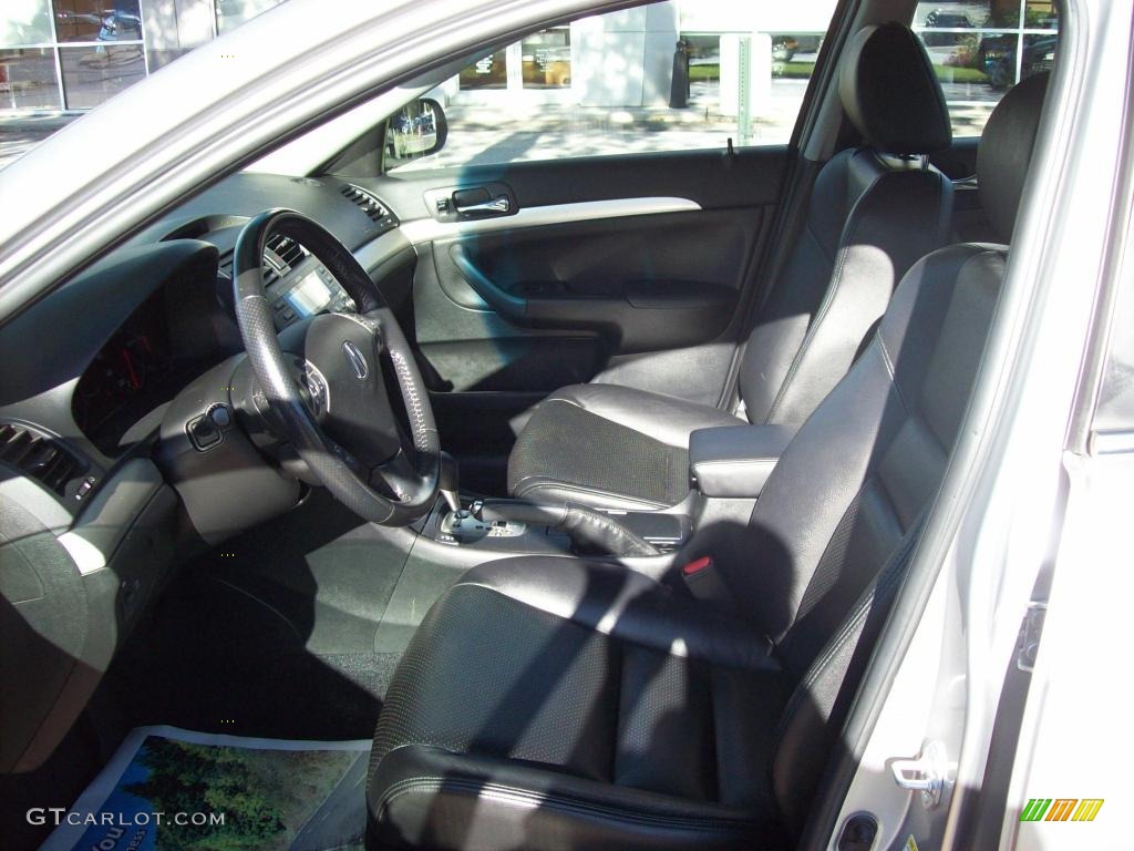 2006 TSX Sedan - Alabaster Silver Metallic / Ebony Black photo #8