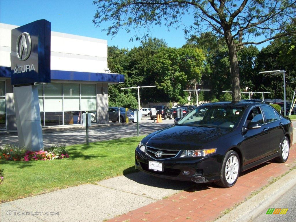 2006 TSX Sedan - Nighthawk Black Pearl / Ebony Black photo #1