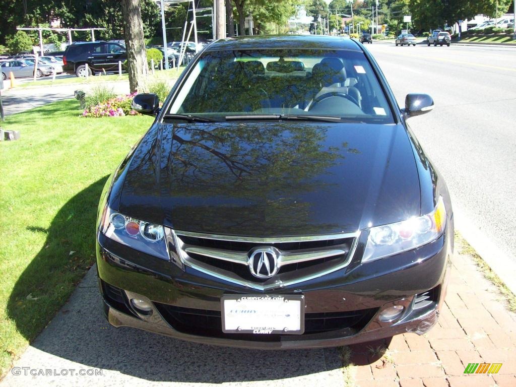 2006 TSX Sedan - Nighthawk Black Pearl / Ebony Black photo #3