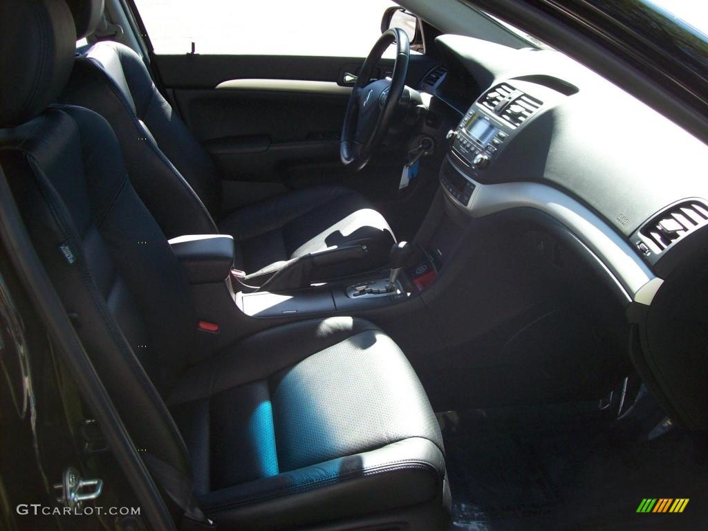 2006 TSX Sedan - Nighthawk Black Pearl / Ebony Black photo #13