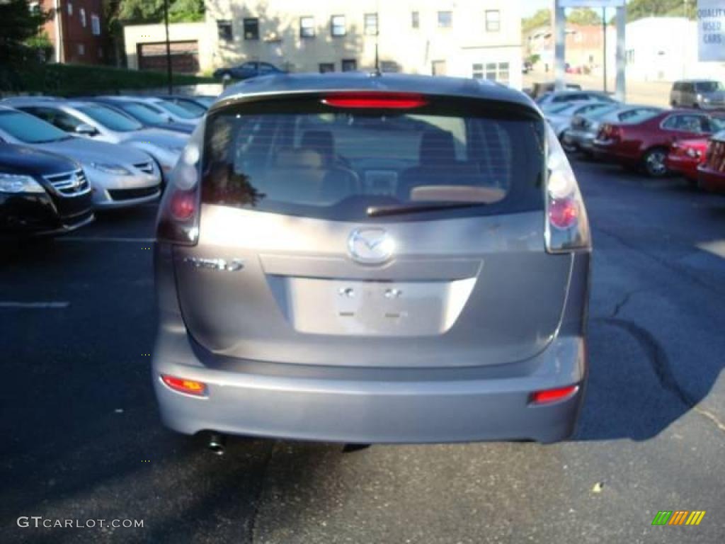 2007 MAZDA5 Grand Touring - Galaxy Gray Mica / Espresso Brown photo #4