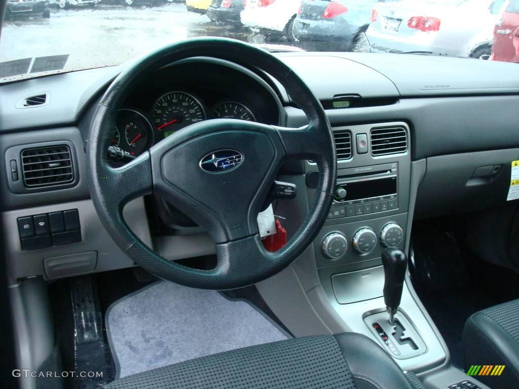 Off Black Interior 2005 Subaru Forester 2 5 Xt Photo