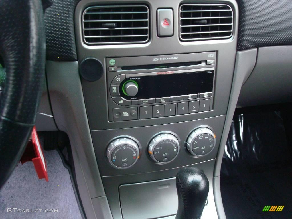 2005 Subaru Forester 2.5 XT Controls Photo #1834952