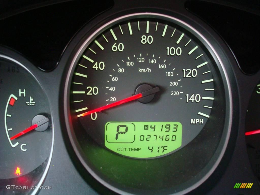 2005 Forester 2.5 XT - Cayenne Red Pearl / Off Black photo #20