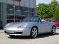 Polar Silver Metallic - 911 Carrera 4 Cabriolet Photo No. 3